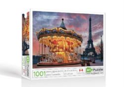 PLUS1PUZZLE CASSE-TÊTE 1001 PCS - MANÈGE À PARIS #P1P13813